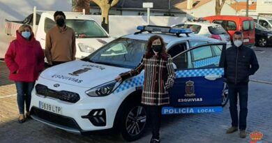 Esquivias incorpora un nuevo vehículo para la Policía Local, recién recuperada