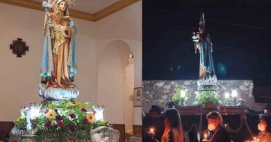 Cabañas celebra la Misa Mayor y Procesión de la Virgen de la Candelaria