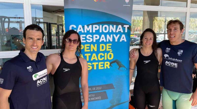 El Open Fondo Masters Mataró de natación termina con récords del mundo del club toledano CN Monteverde