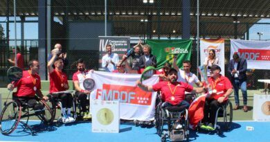 Madrid se proclama campeona de España de pádel adaptado en Serranillos del Valle