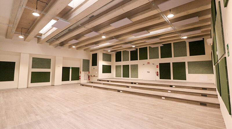 Sala de ensayos de la escuela de música de Illescas