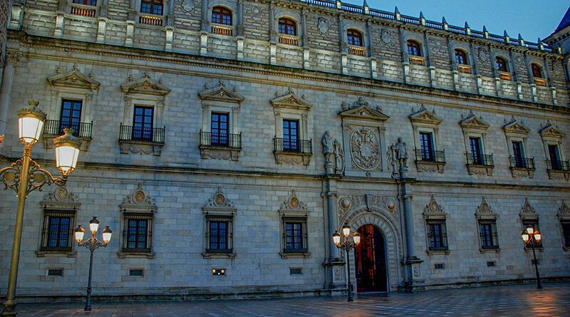 Fachada Norte del Alcazar de Toledo