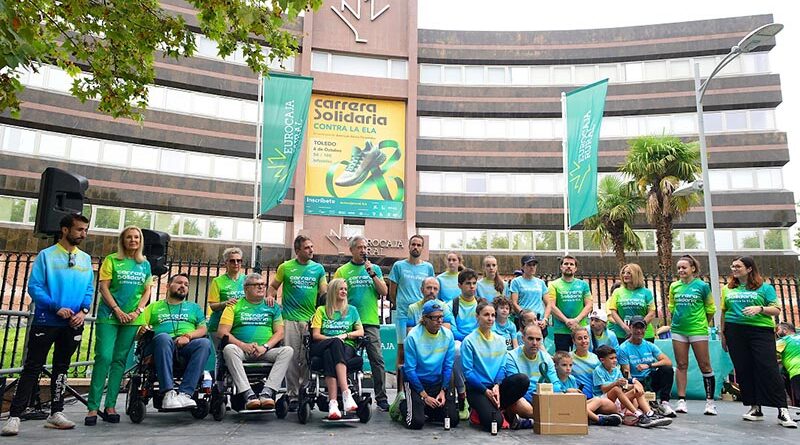 Toledo se vuelca contra la ELA en una carrera solidaria multitudinaria