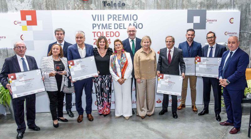 Valquer Laboratorios, recibe el premio Pyme del año 2024 en la Cámara de Comercio de Toledo