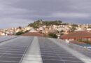 Instalaciones de paneles solares en el Polideportivo de Esquivias