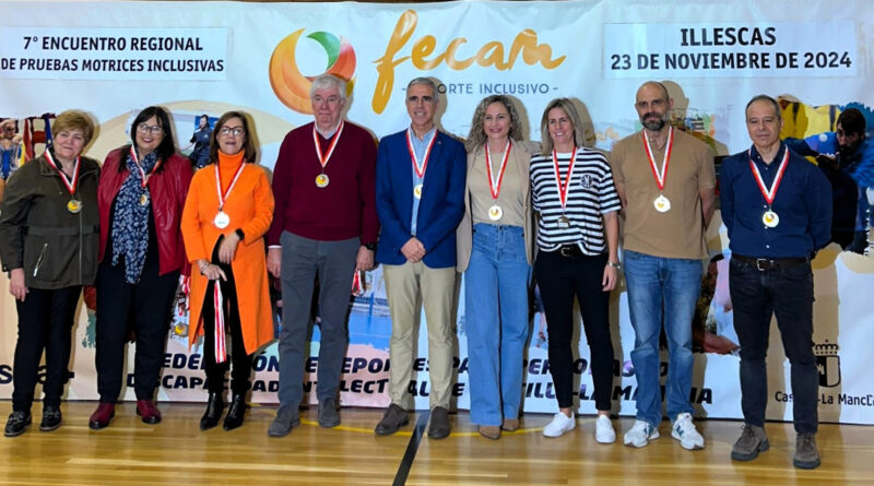 Deportistas con discapacidad intelectual participan en el 7º Encuentro de Pruebas Motrices Inclusivas en Illescas