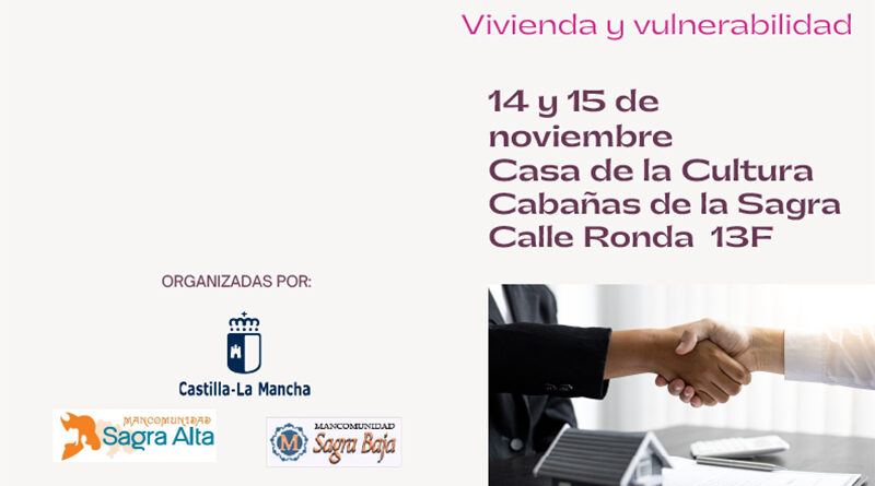 Jornadas de Vivienda y Vulnerabilidad en Cabañas de la Sagra