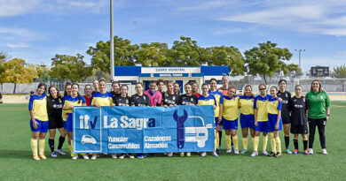 Equipos de la Liga Femenina ITV La Sagra en la jornada