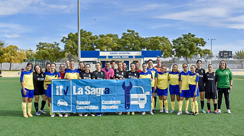 Equipos de la Liga Femenina ITV La Sagra en la jornada