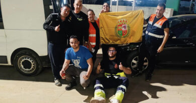 Voluntarios de Protección Civil de Magán solidarios con la Comunidad Valenciana