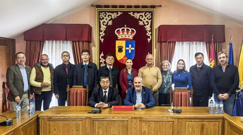 Una delegación china visita Pantoja