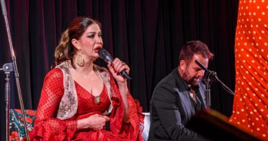 Eva María y Quintín Zamora ofrecieron un espectáculo de copla y flamenco en Villaluenga de la Sagra.