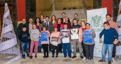 Presentación del calendario solidario 2025 de Down Toledo en la Diputación de Toledo