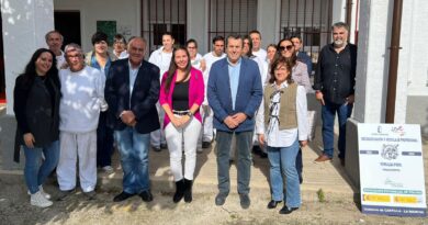 Diputado Pablo Barroso visitando un taller de Recual en la provincia de Toledo