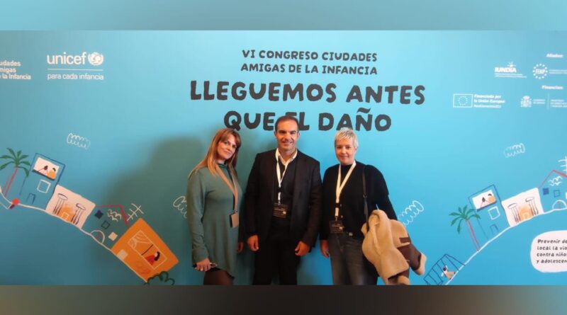 Ugena participa en el VI Congreso de Ciudades Amigas de la Infancia en Toledo