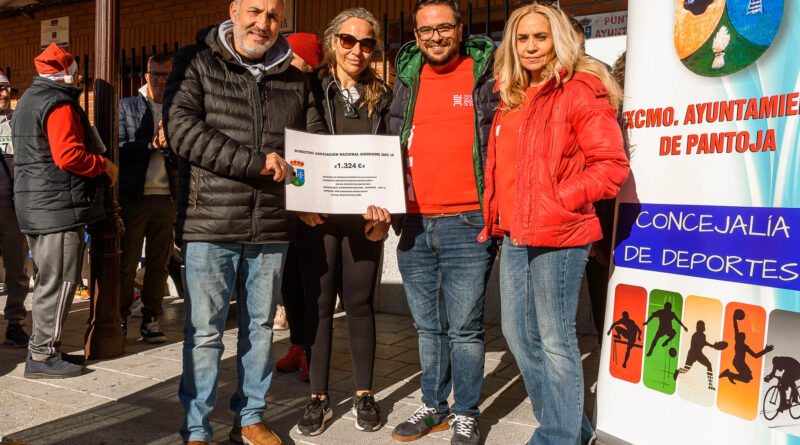 Carrera Navideña Solidaria de Pantoja a beneficio de la Asociación 