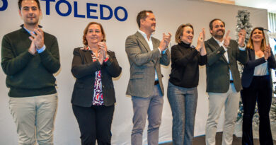 Líderes del Partido Popular en la comida de Navidad de Toledo