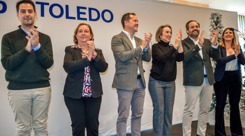 Líderes del Partido Popular en la comida de Navidad de Toledo