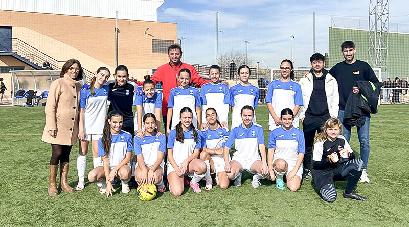 Jóvenes deportistas femeninas de Olías del Rey celebran sus logros