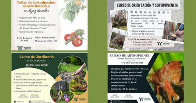 cartel cursos medioambiente