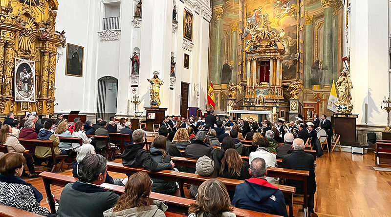 Banda de Música Santísimo Cristo de la Sangre en el 'Certamen de Bandas de Música en la Semana Santa de Toledo'